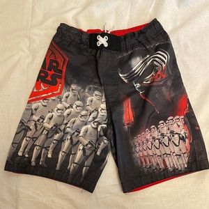 Disney Star Wars Boys S Swim Trunks